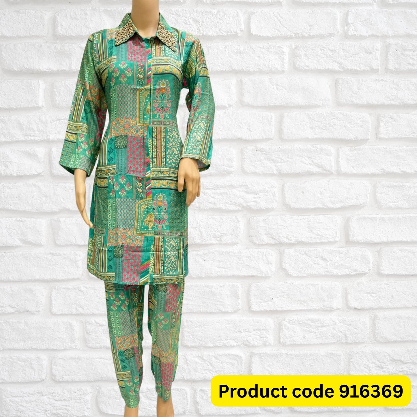 Muslin Digital Print Co-ord Set