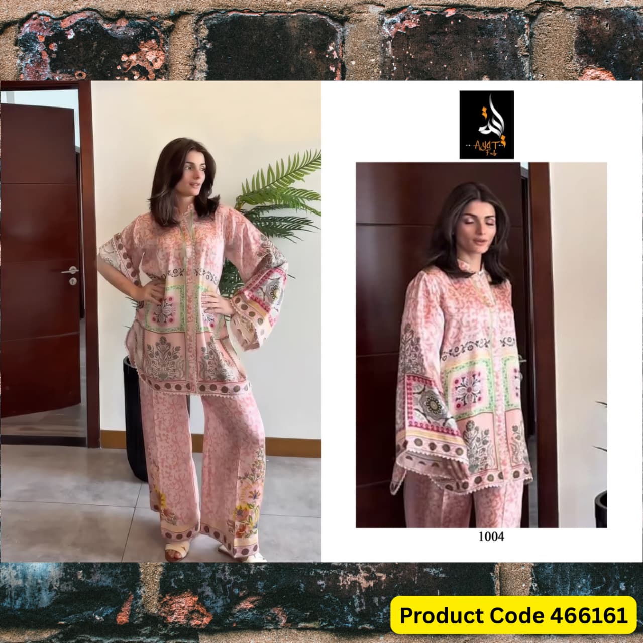 AYAT FAB – Turkish Print Co-ord Set Vol 5