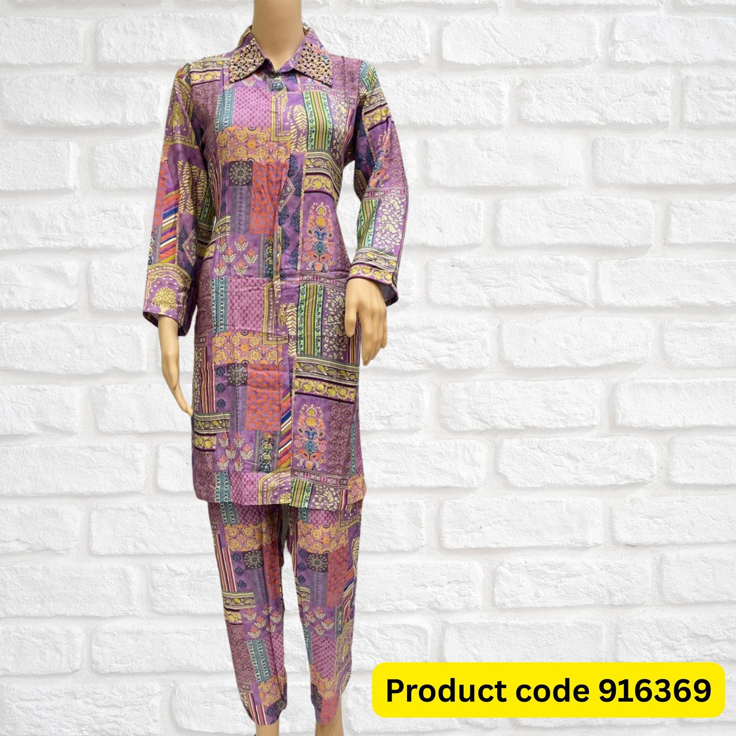 Muslin Digital Print Co-ord Set